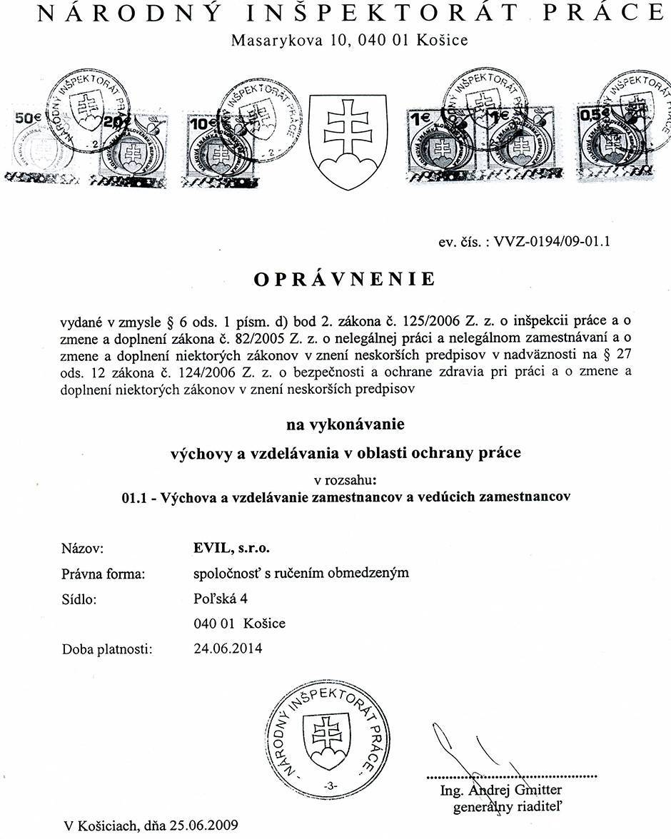 Oprávnenie